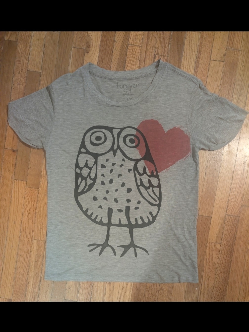 Vintage Forever 21 Owl T-shirt